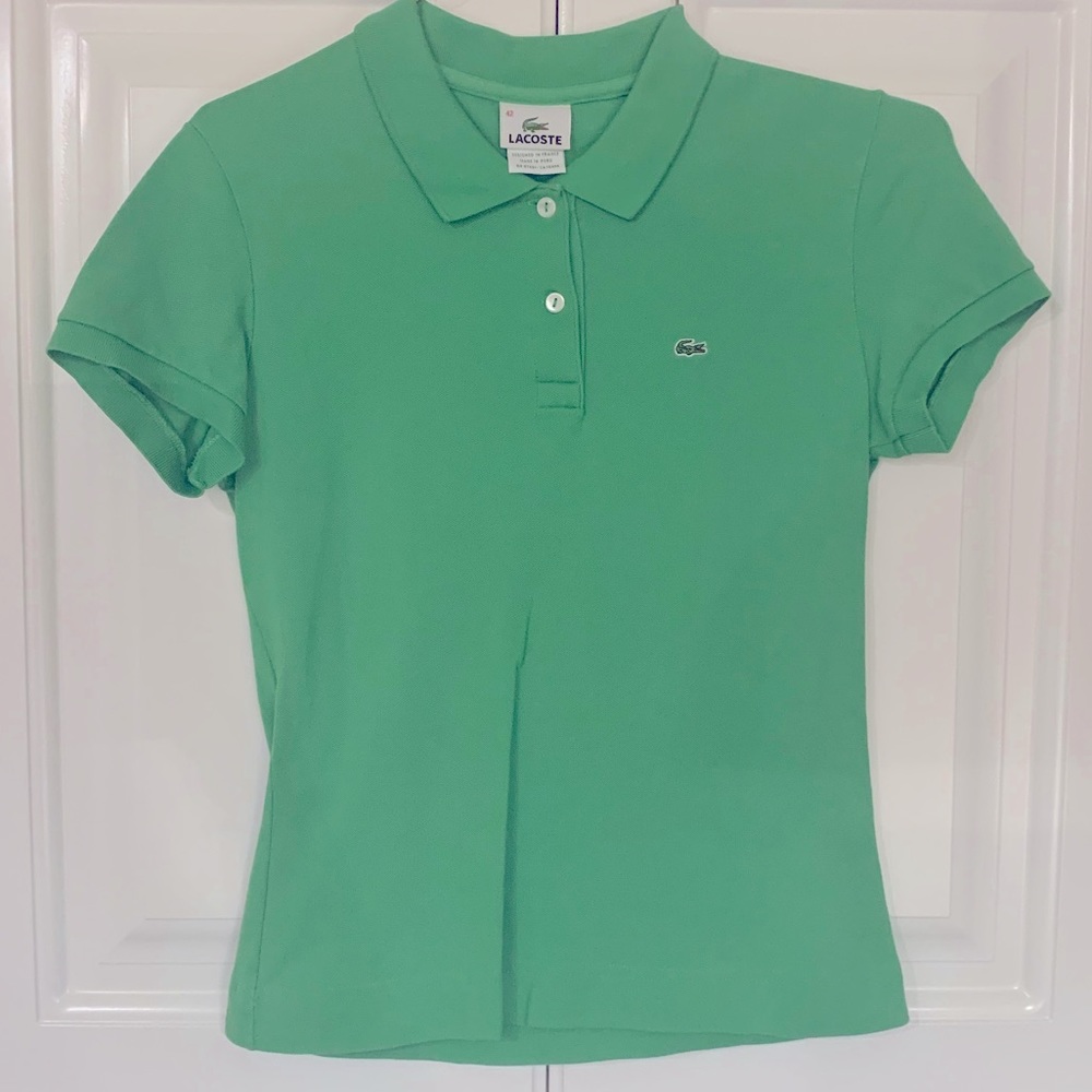 Lacoste Women’s Green Polo Size 42 (US 6)